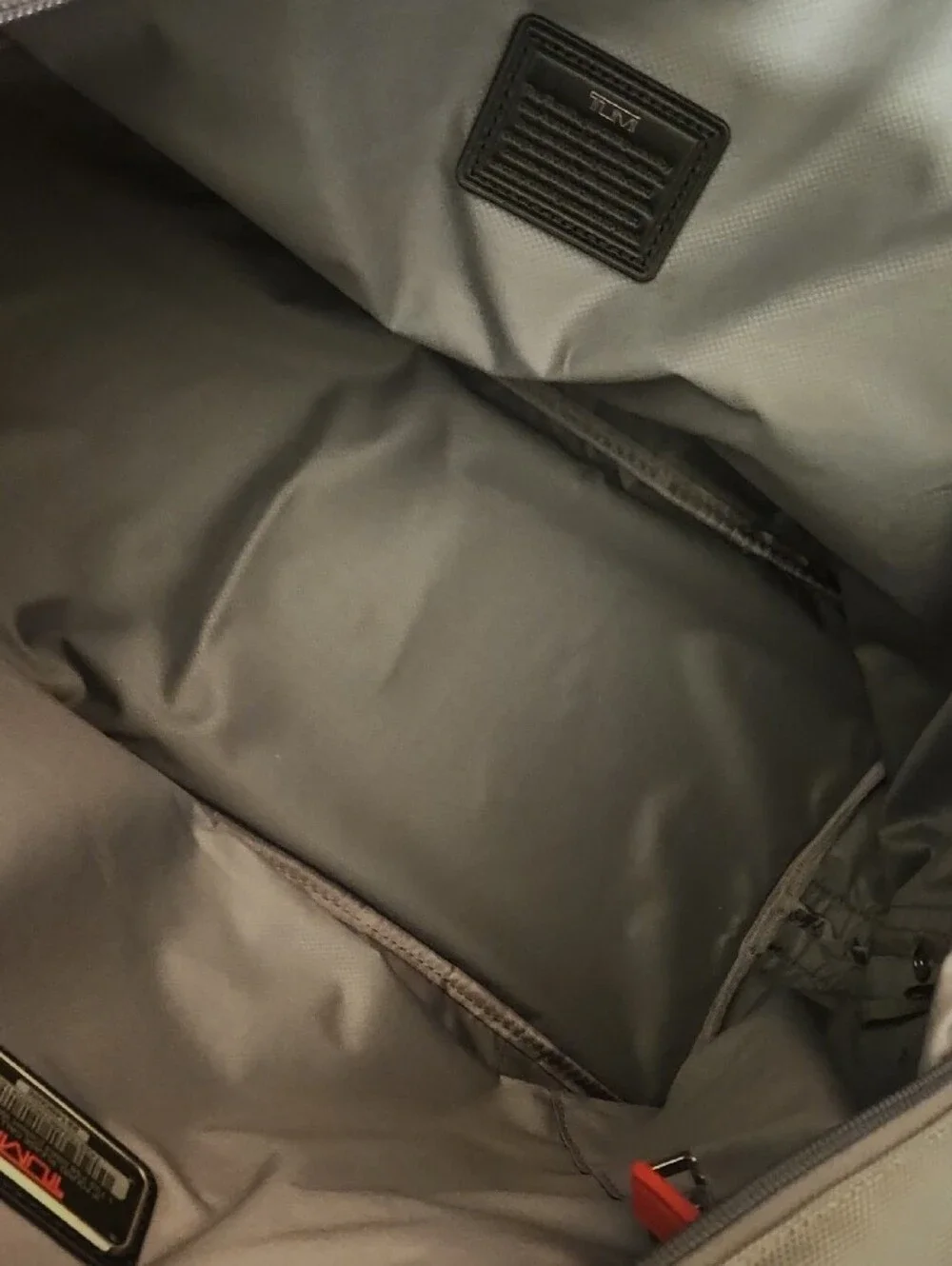 Tumi Alpha 2 Greny Small Nylon Duffel Bag with Black Straps
